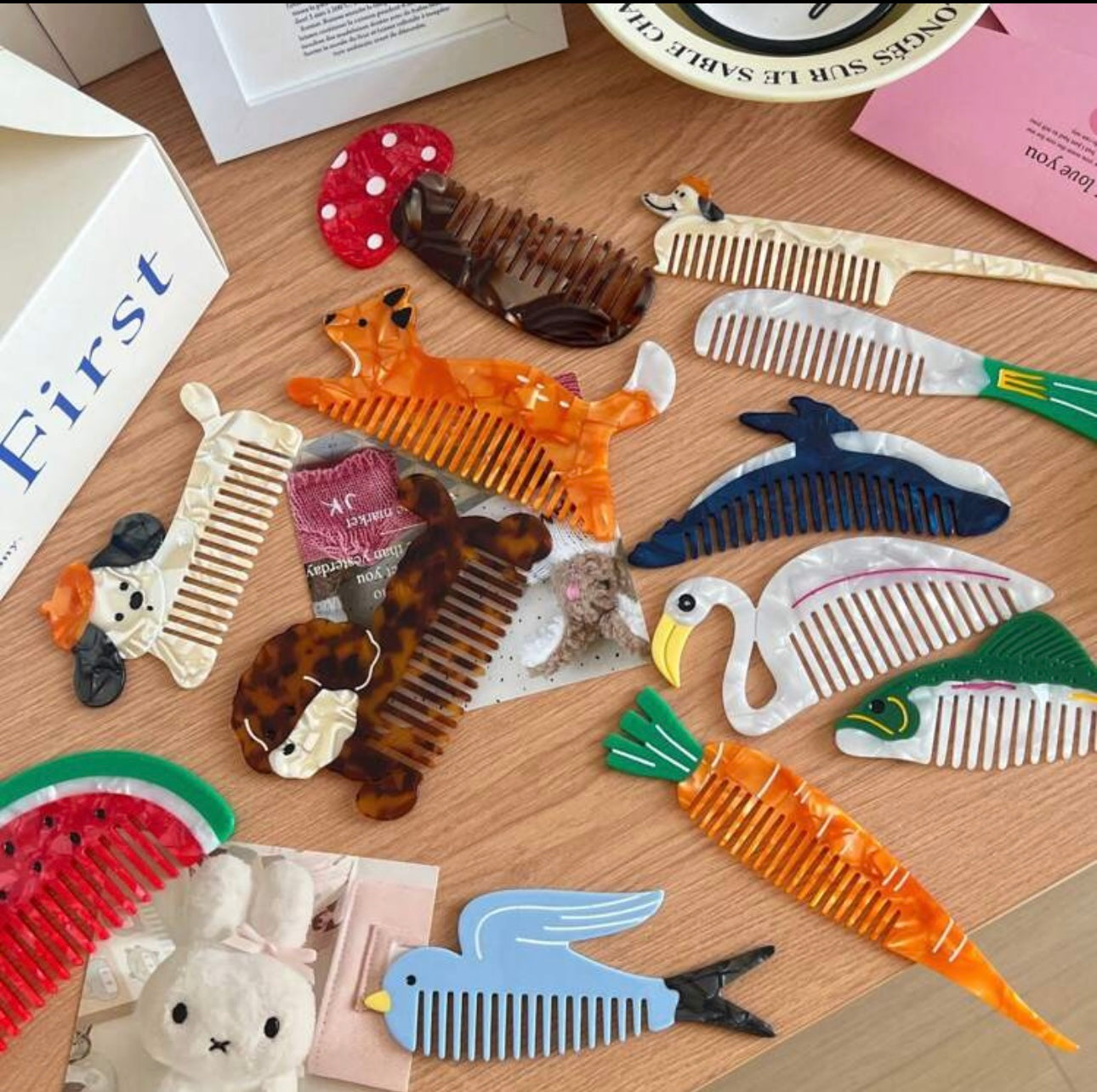 Random comb