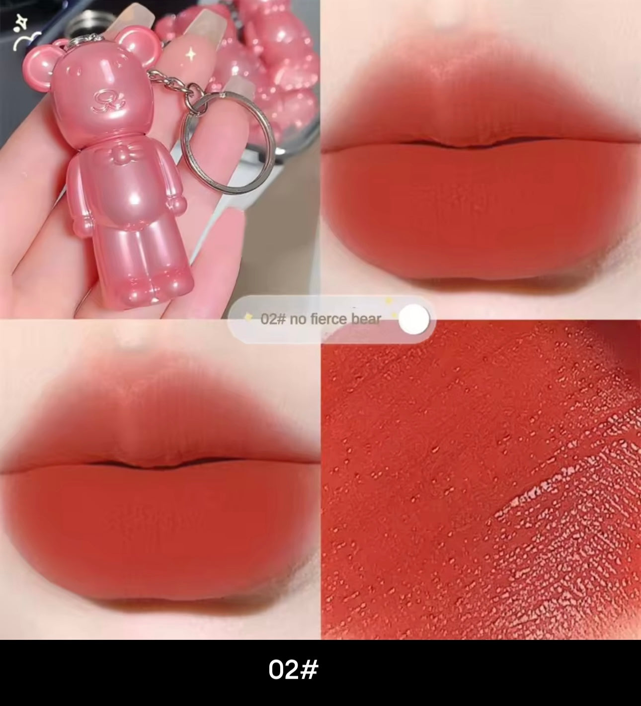 Little Teddy bear lip color