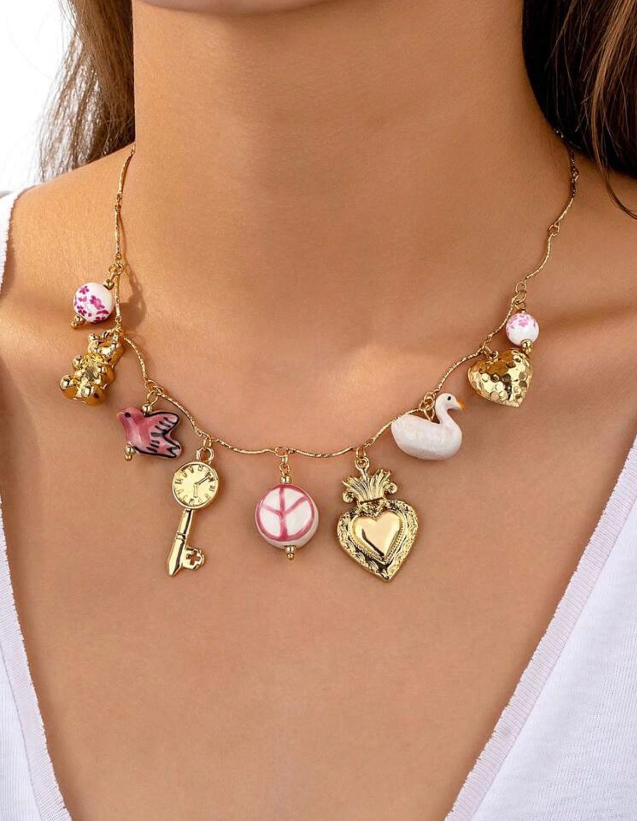 Charm necklace