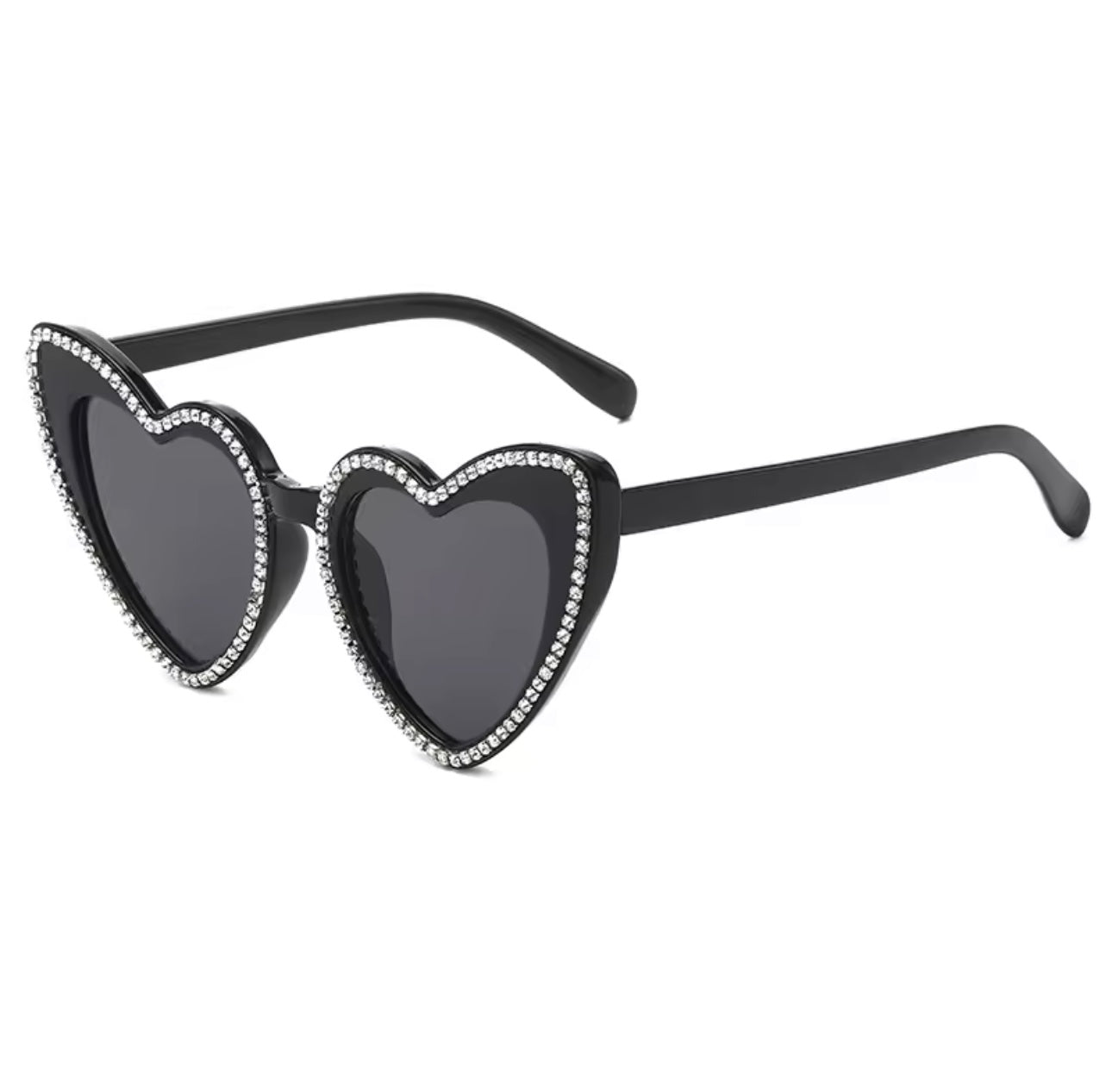 Heart Rhinestone Sunglass