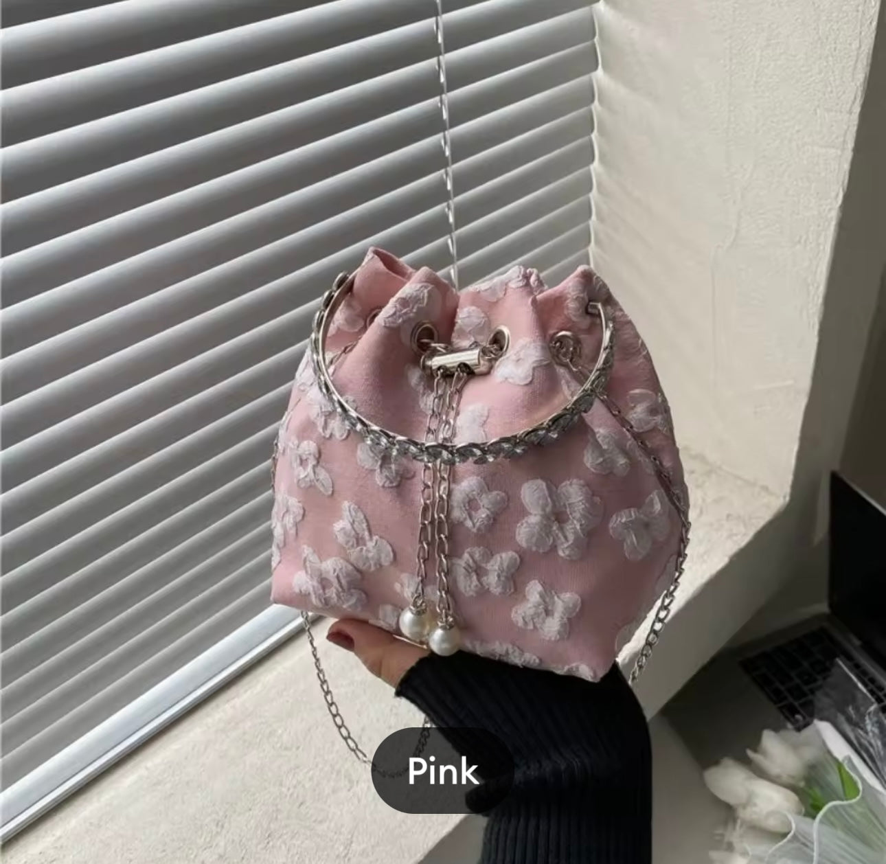 Korean floral bag