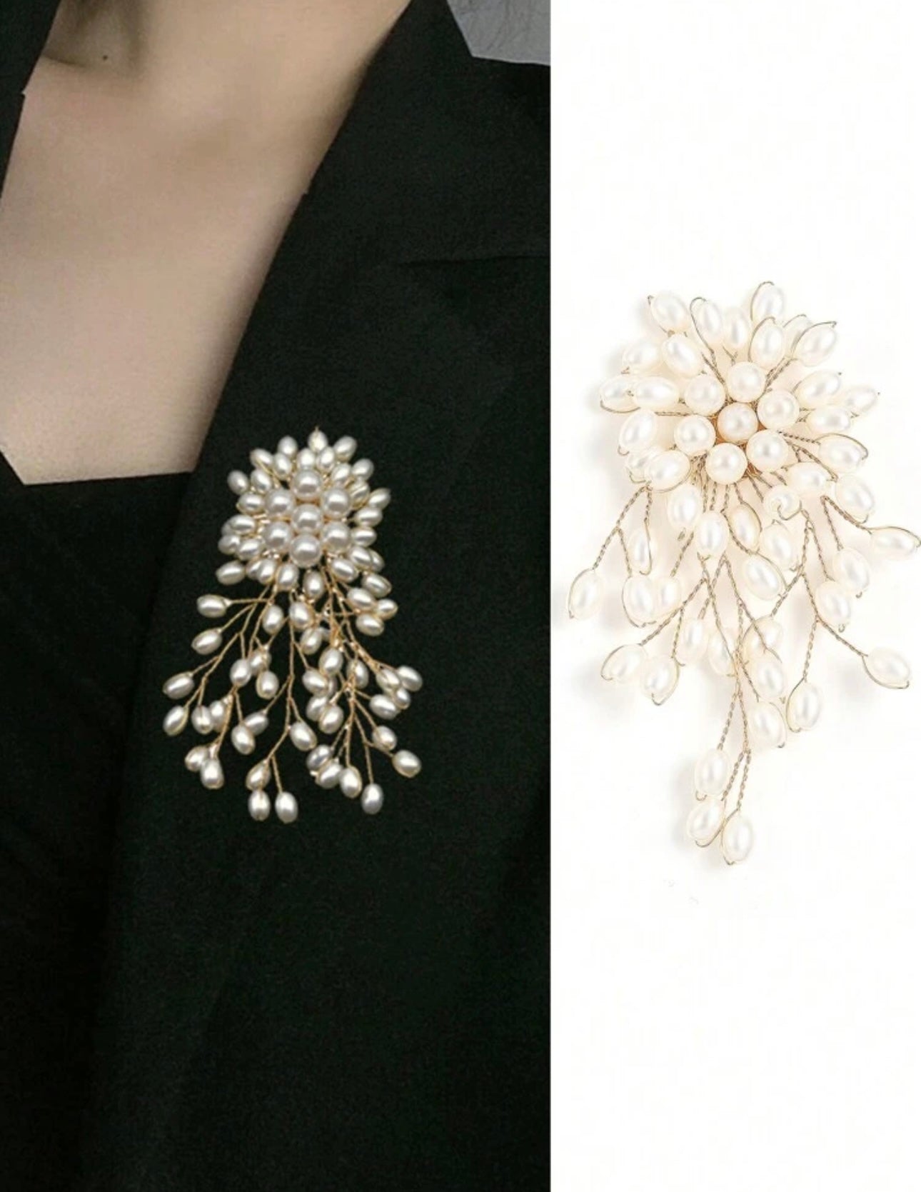 Pearl drop broach