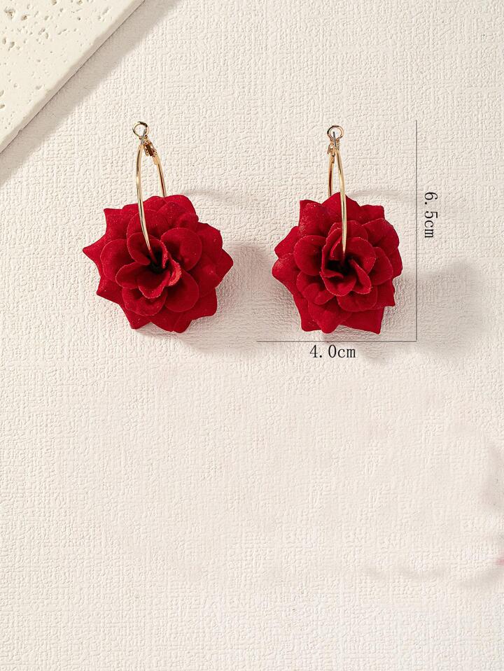 Earings flower