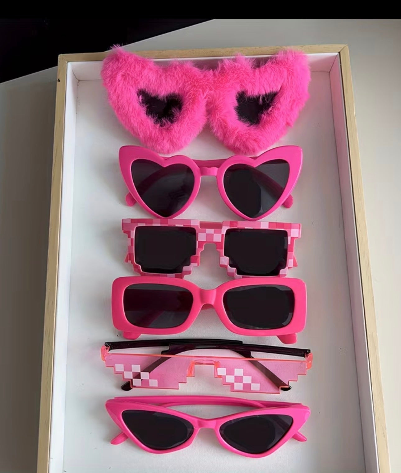 Pink set of 6
