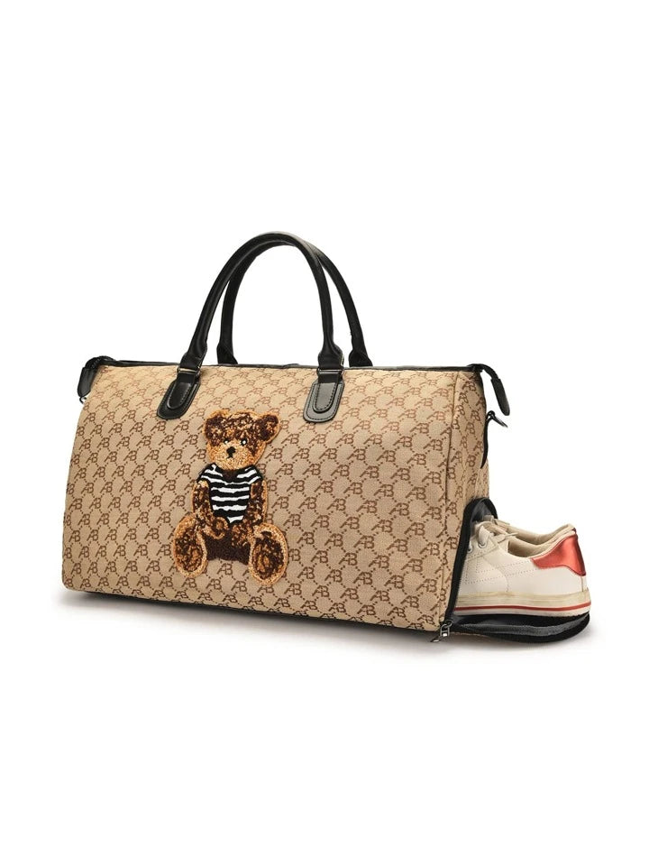 Bear luggage bag