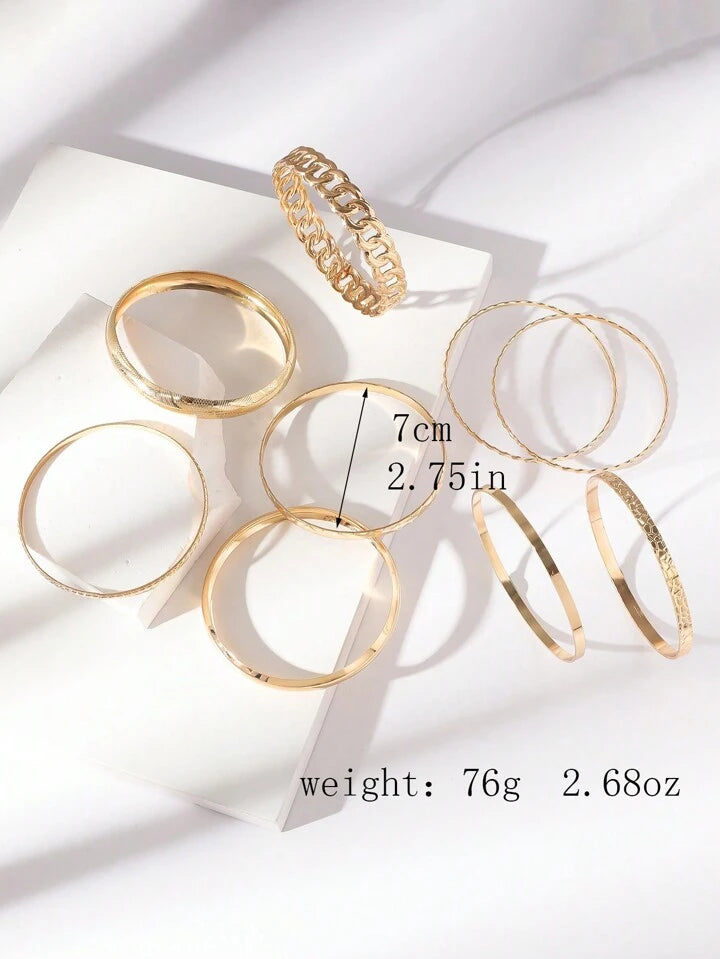 10pc bangle stack