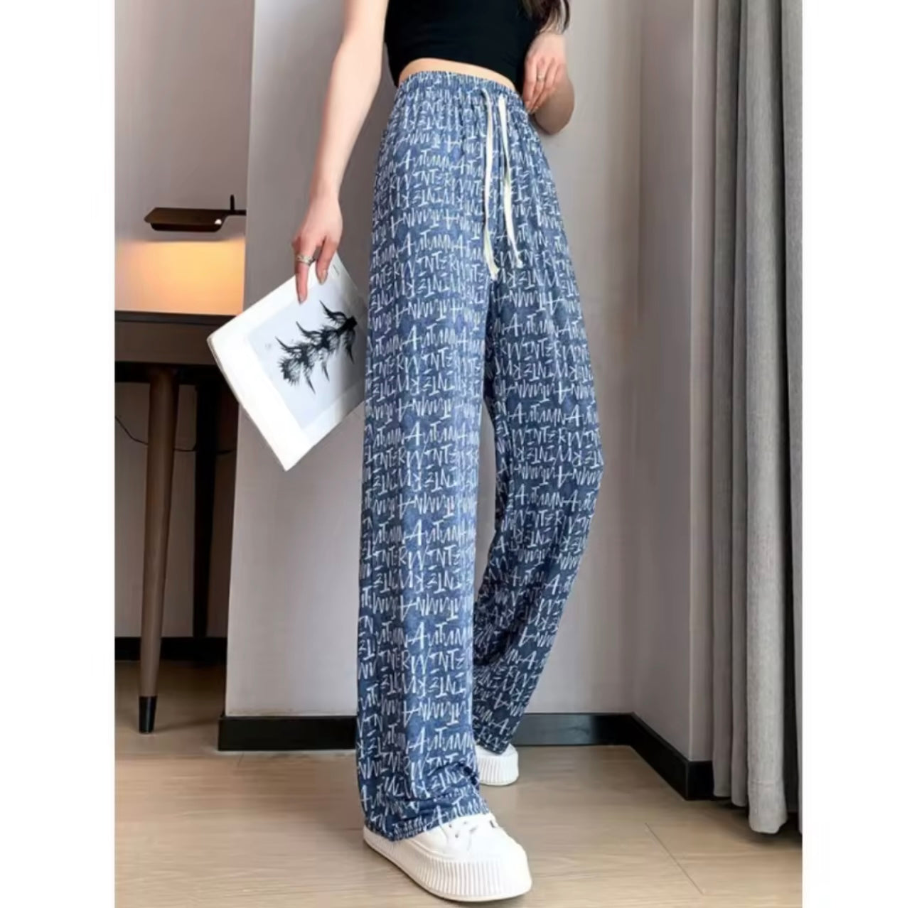 Wave length high waist Pajamas