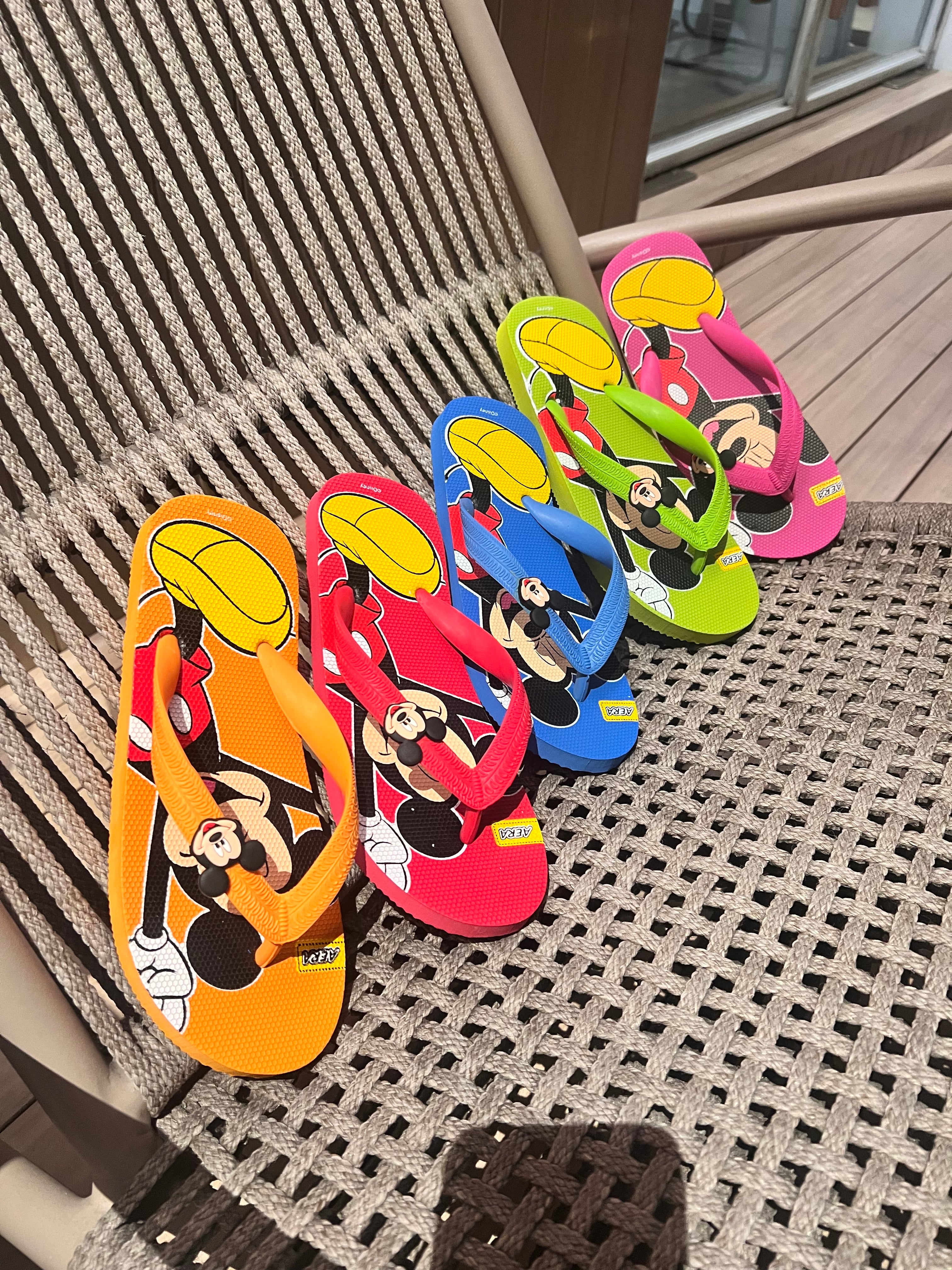 V54 Mickey Flip Flops