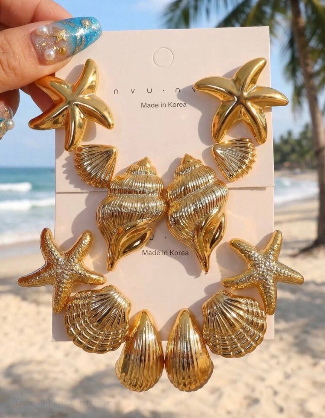 6 pairs earrings