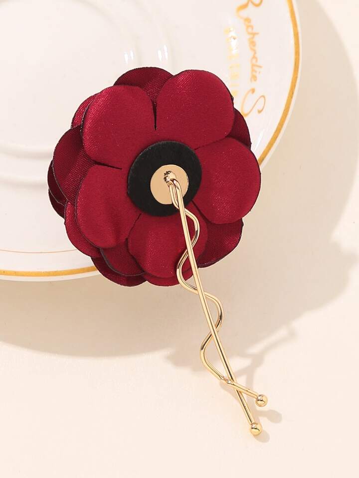 Rose Hair Clip