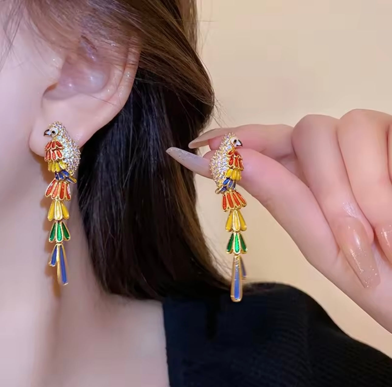 Parrot Earing