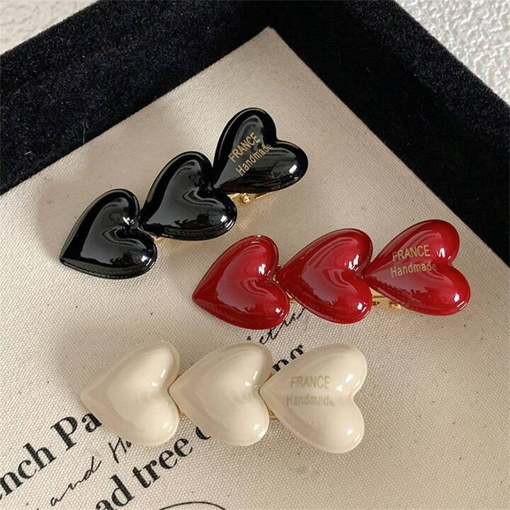 Three hearts pin ( 2pc)