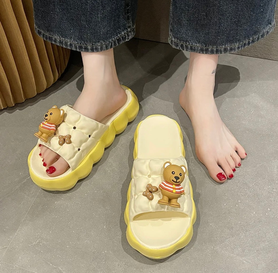 Teddy Slippers