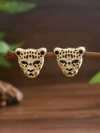 Leopard Earings