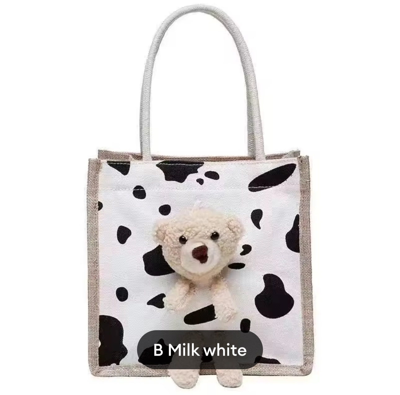 Canvas Teddy Bag