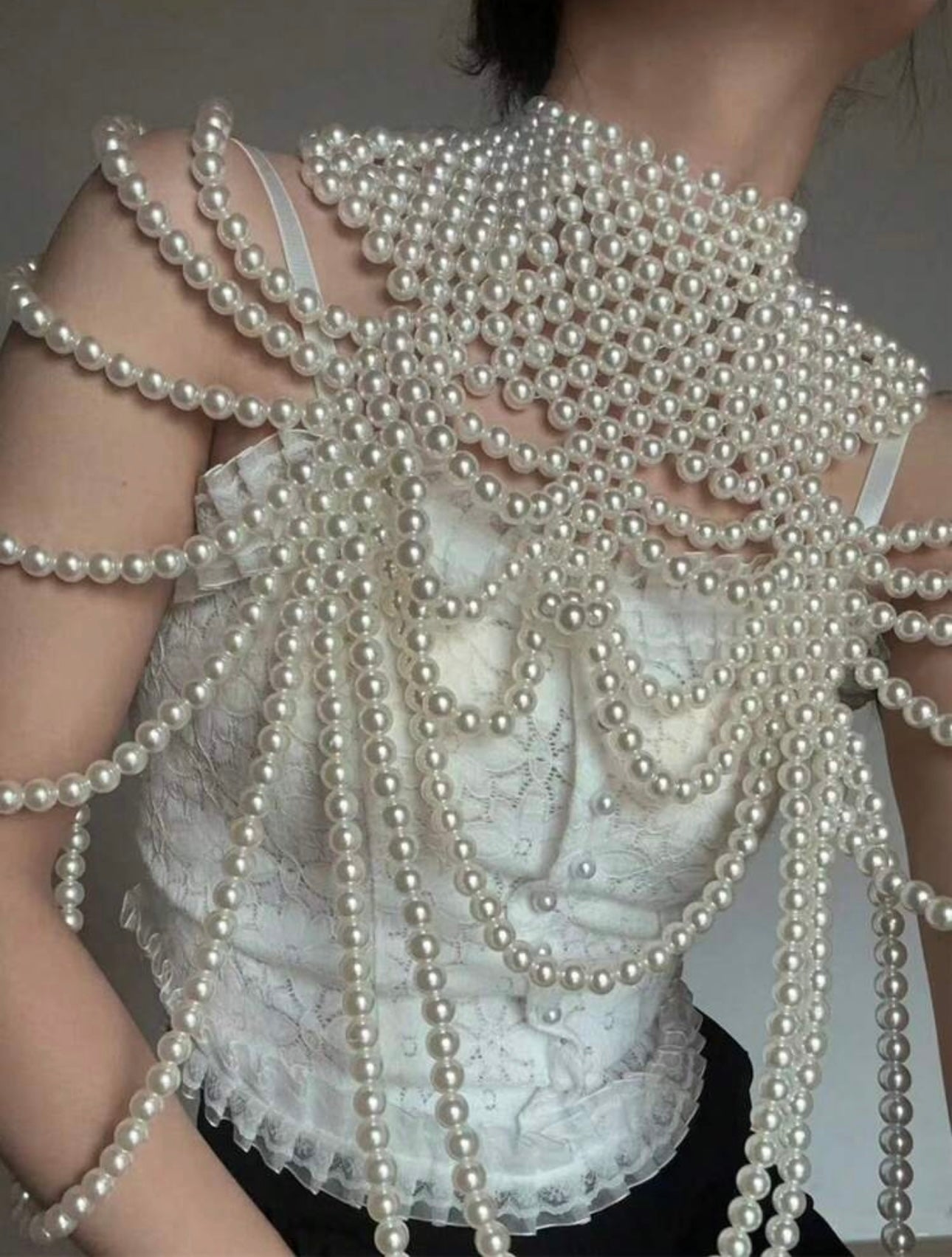 Body pearl chain