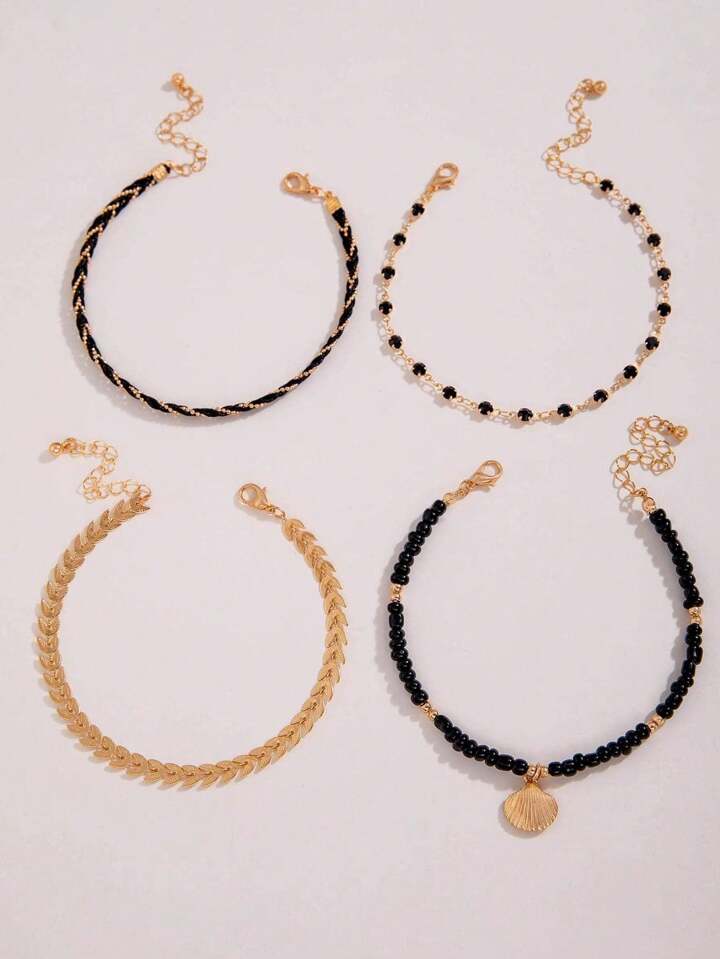 Anklet set (4pc)