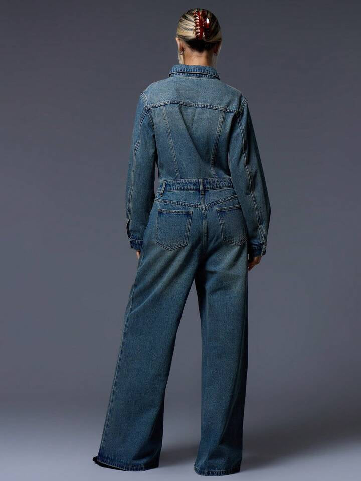 Denim Jumpsuit