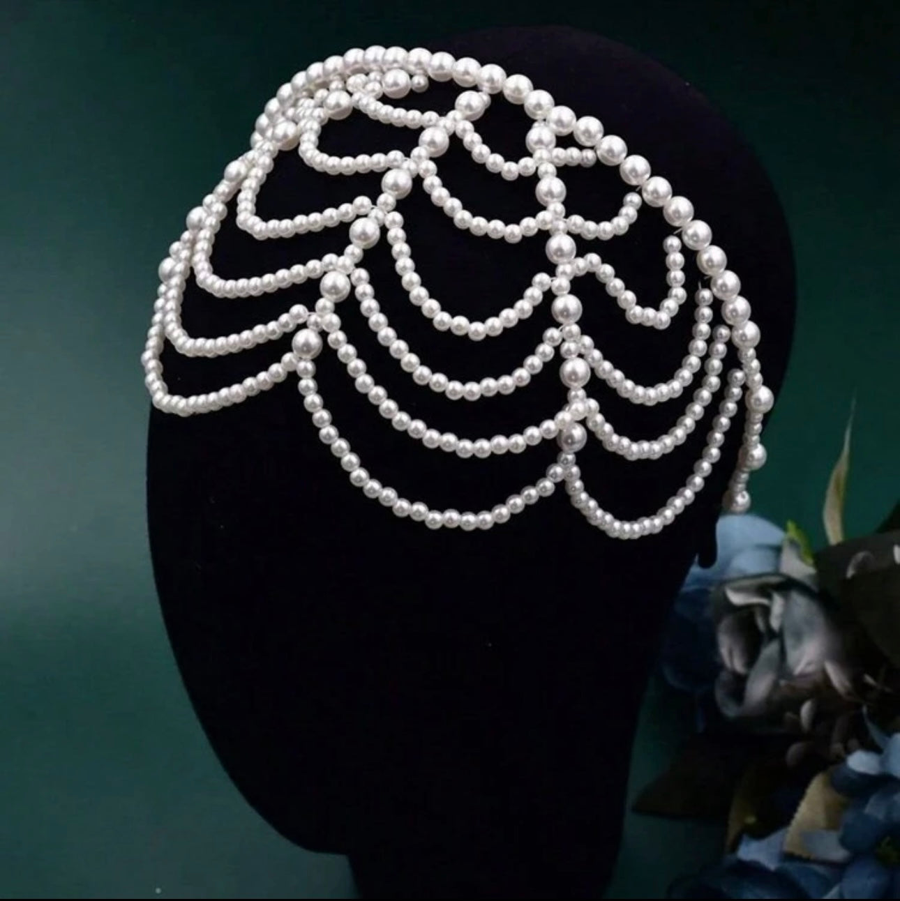 Pearl head band