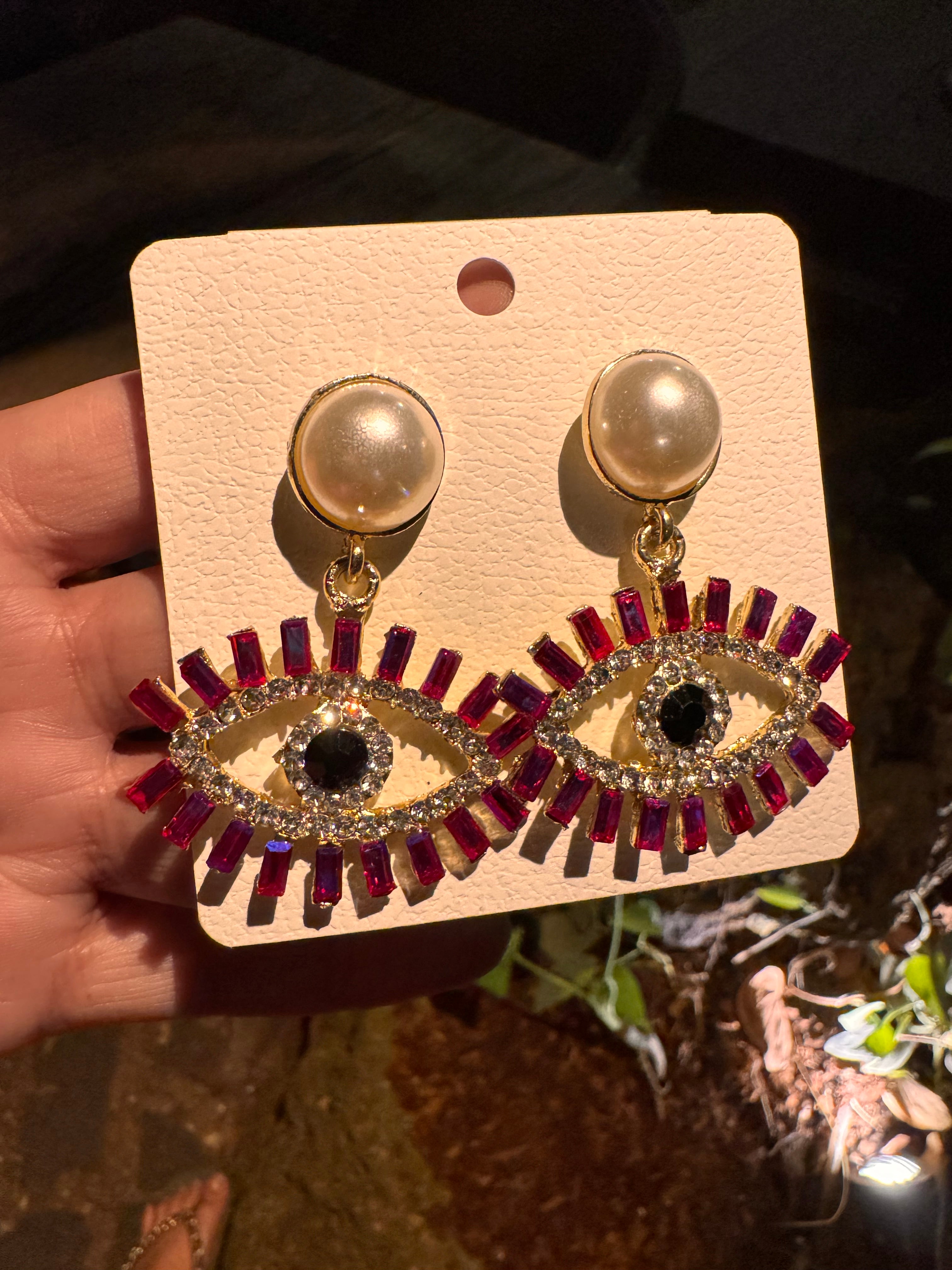 Evil Eye Earings