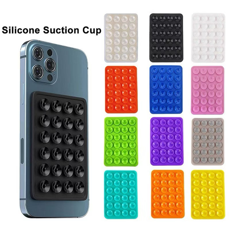 Phone silicone suction cup