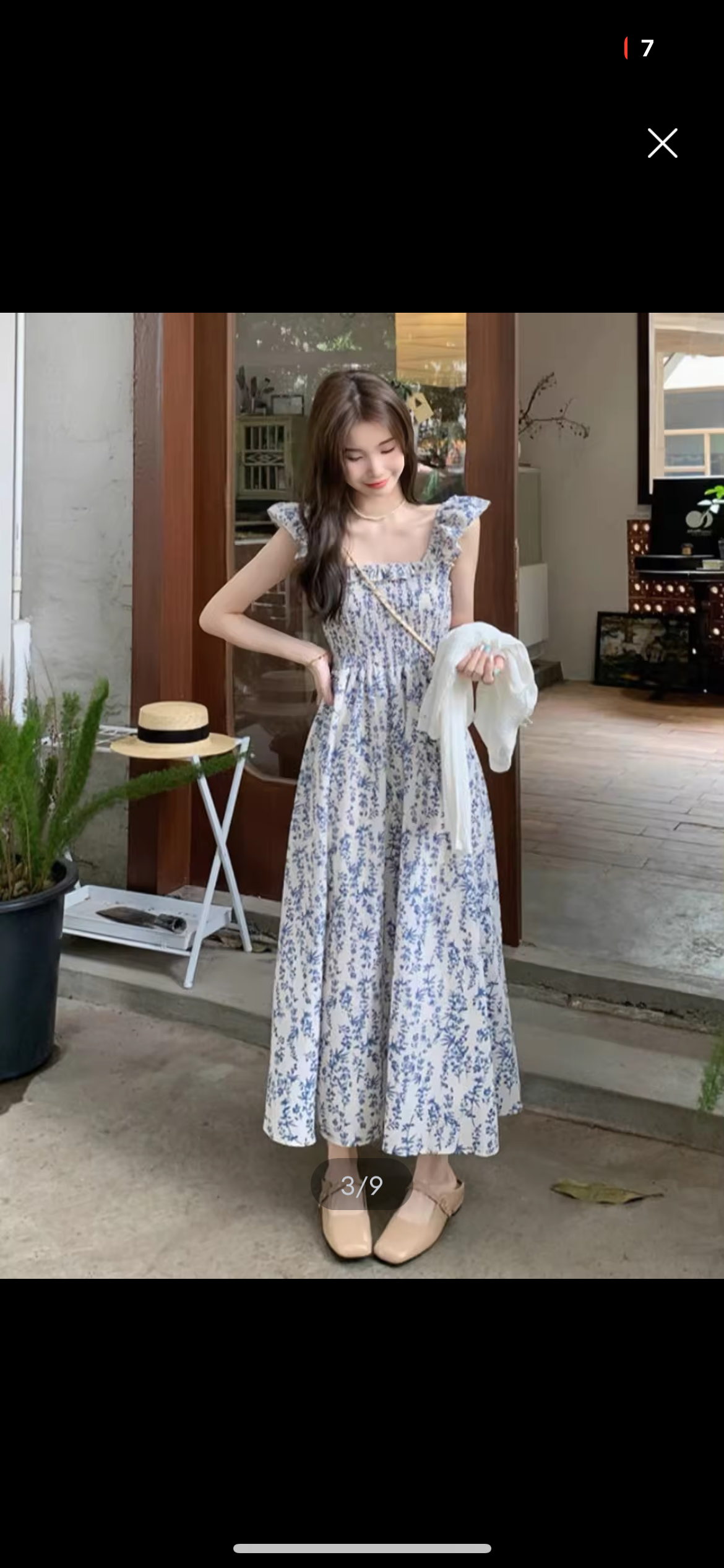 M4 maxi dress