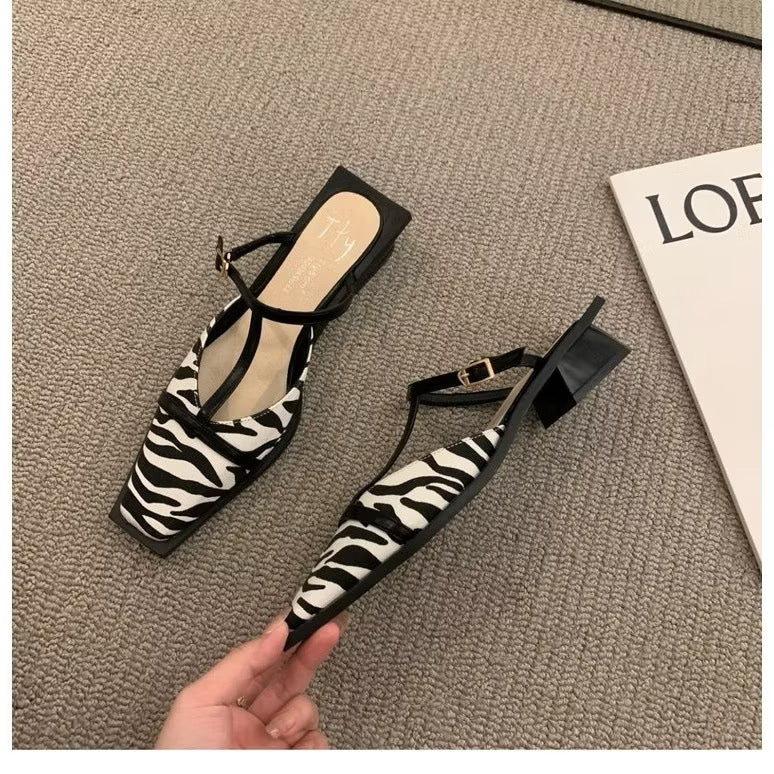 Zebra heels