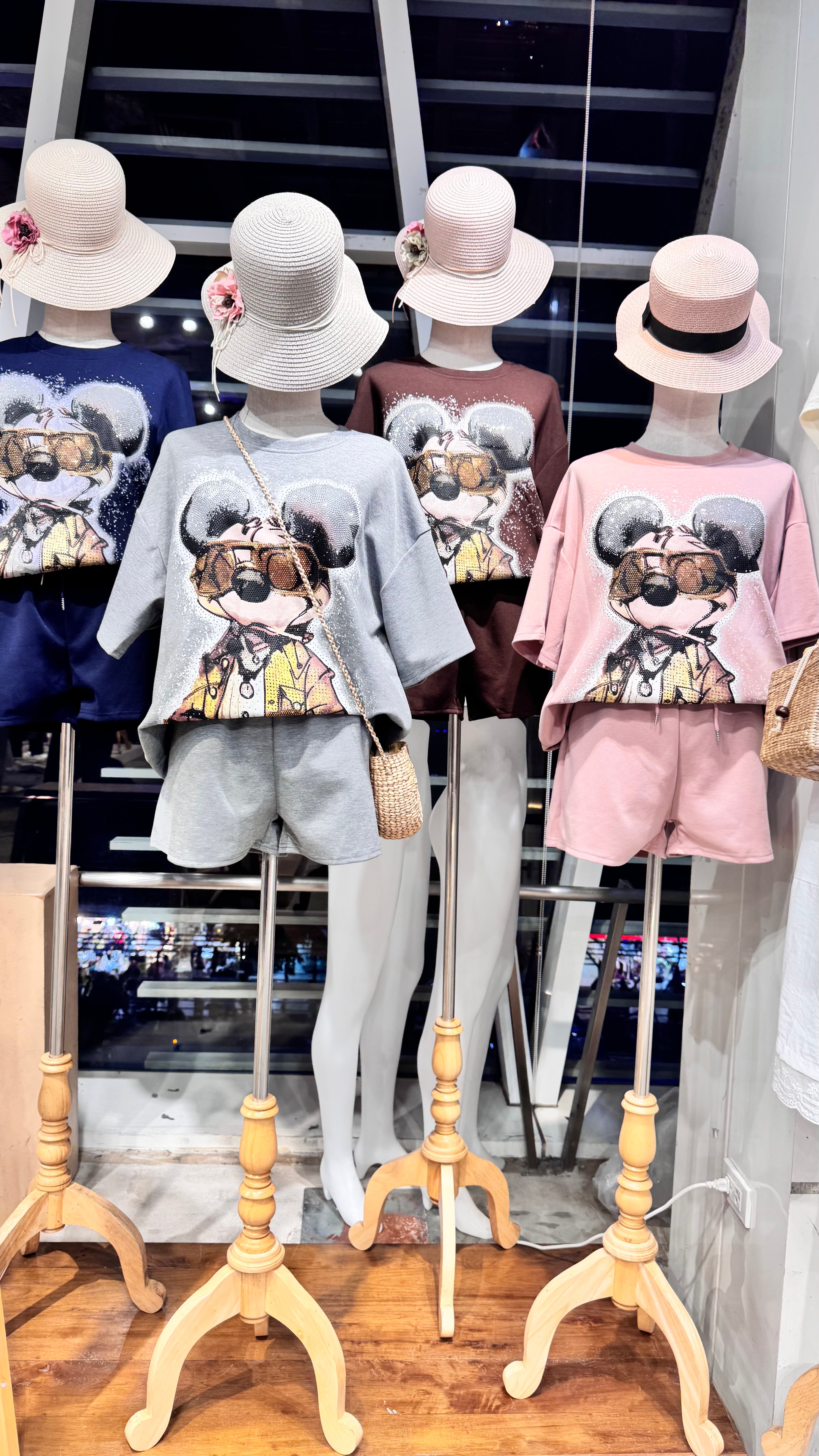 Mickey glitter set