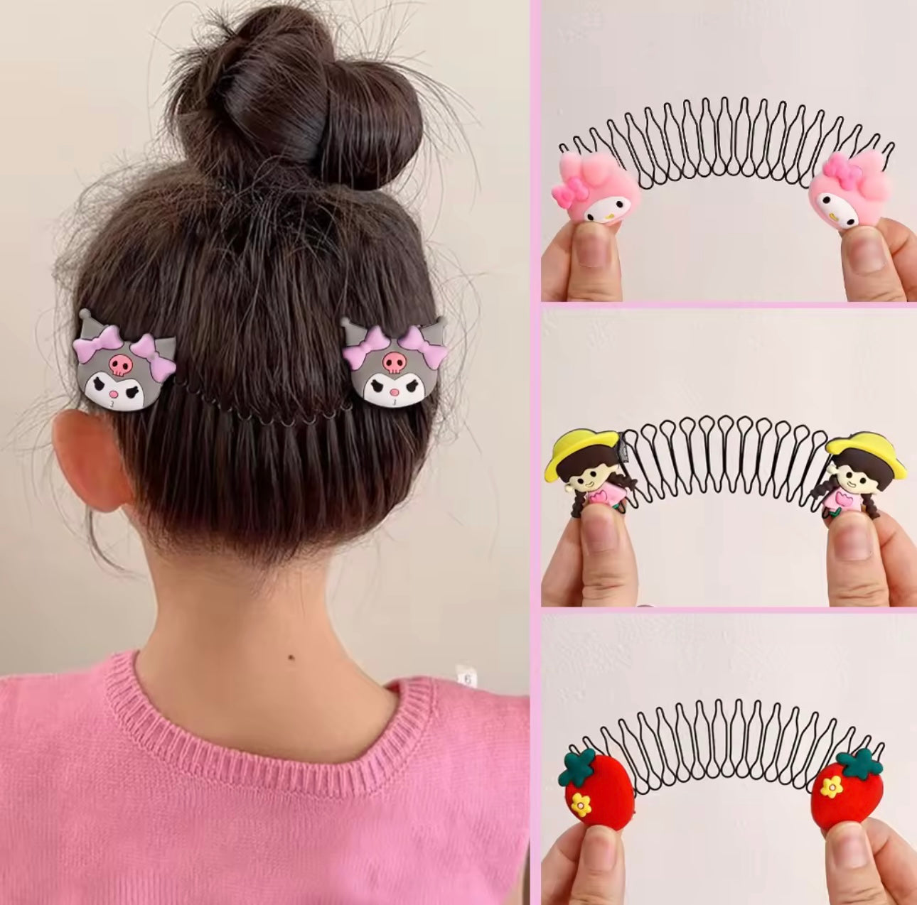 Loop Hair Comb Pin