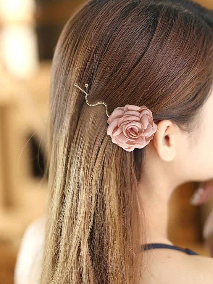 Rose Hair Clip