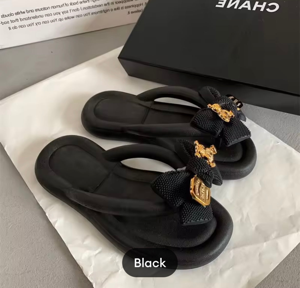 Bow Smart Slippers