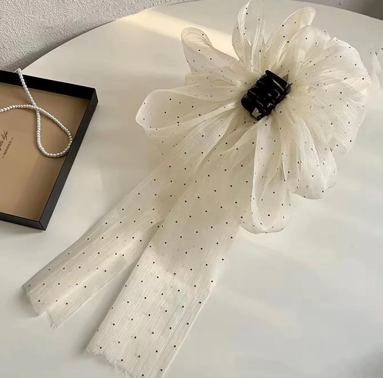 Flower Clutch Bow