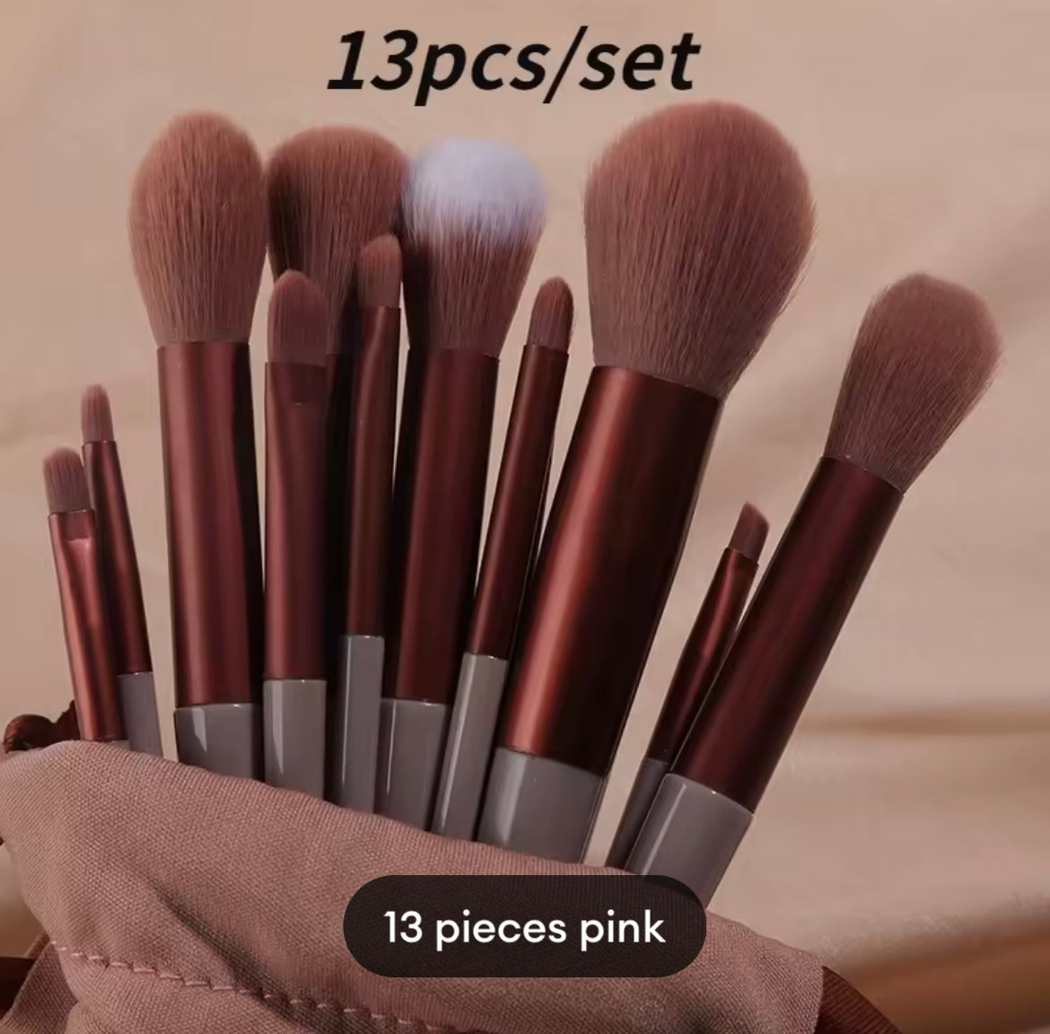 Brush set (13pc set with pouch)