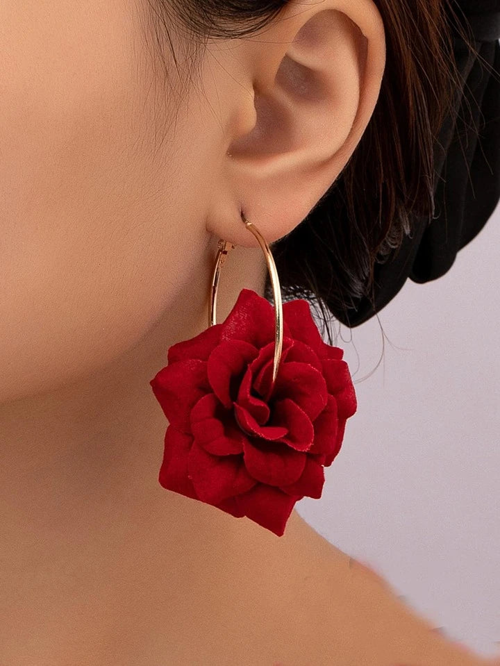 Earings flower