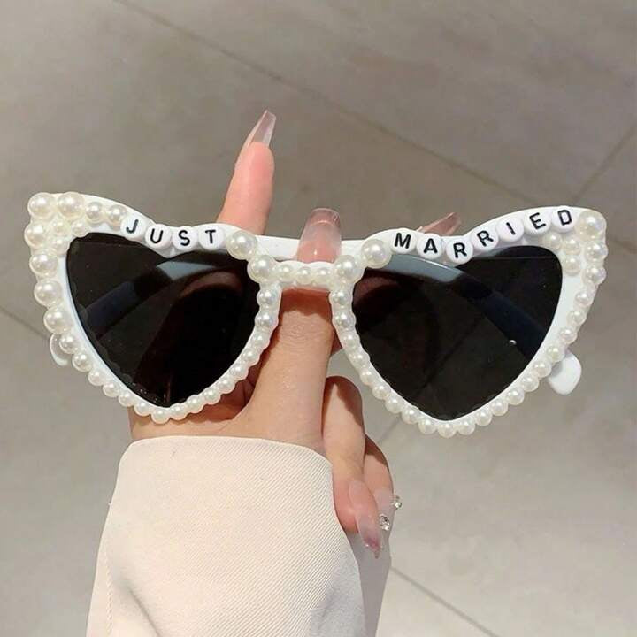 Pearl heart Sunglases