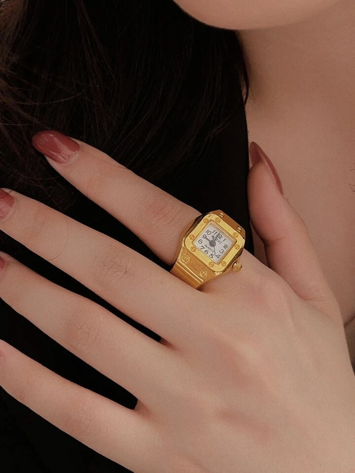 Artificial Gold plated Watch ring