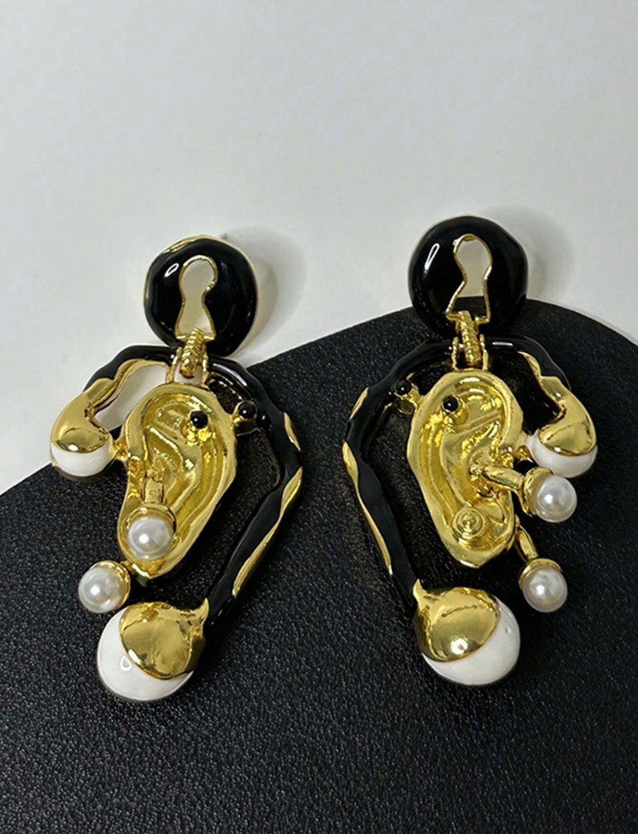 Vintage horse earrings