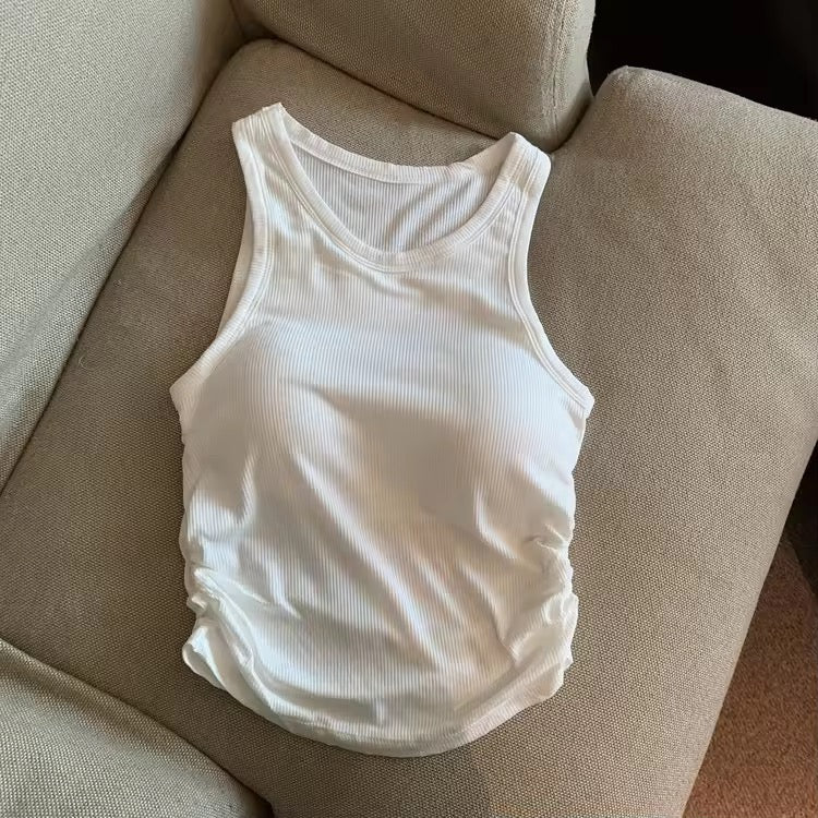 Curve paded top