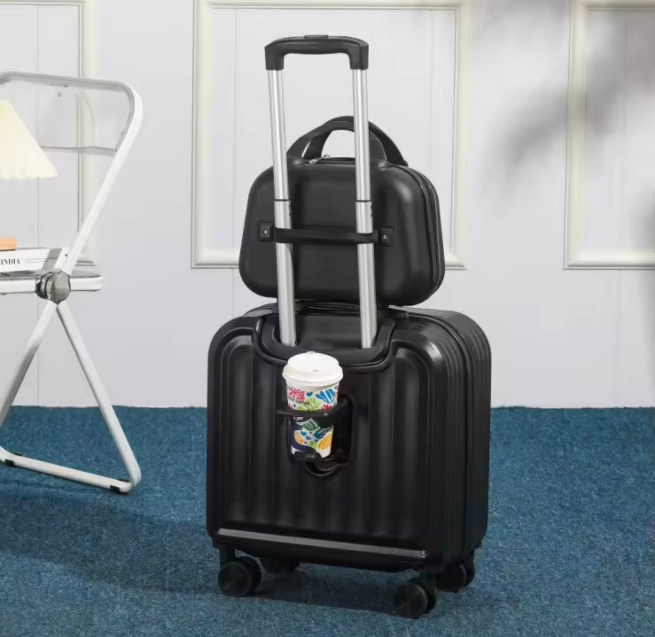 Vanity Luggage trolly (2pcc set)