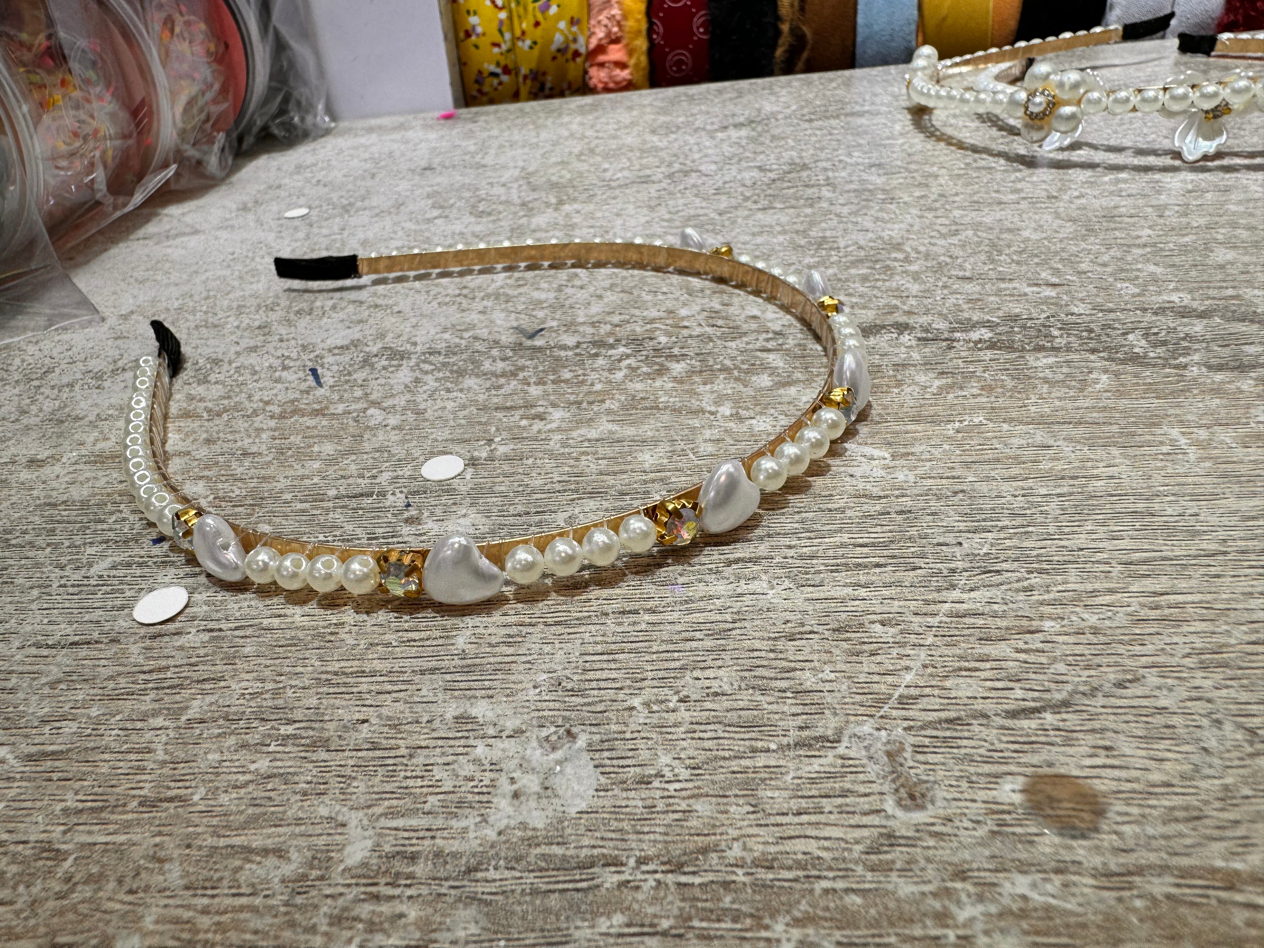 Pearl hairbands 65