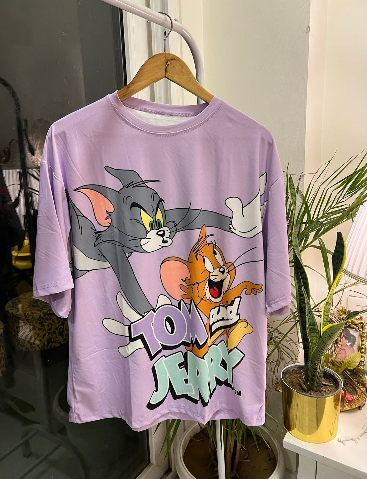 Tom & Jerry Tshirt with high waist Lycra Leggings