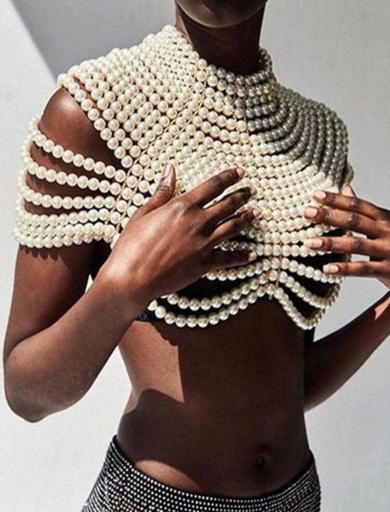 Body pearl chain