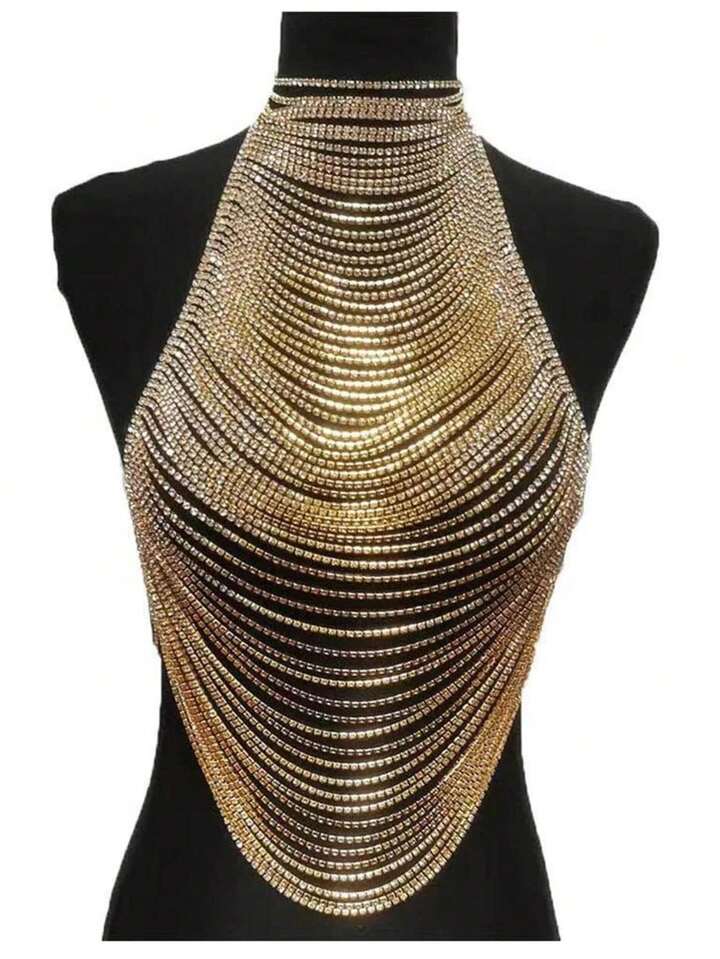 Rhinestone Body Chain