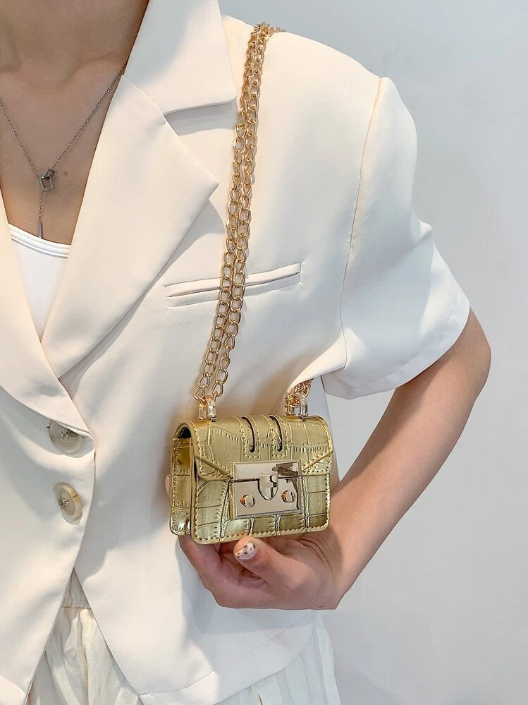 Crocodile mini bag