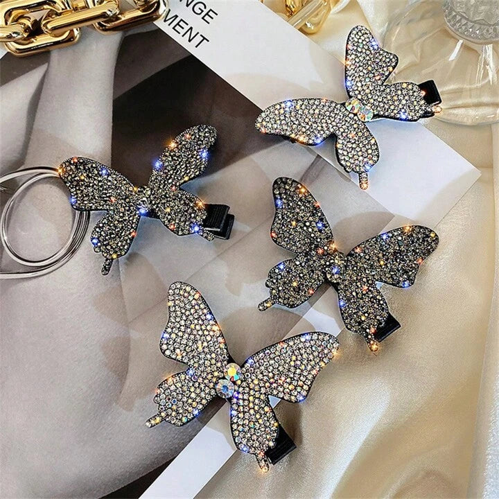 Butterfly Swarovski Pin y43