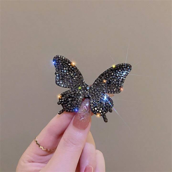 Butterfly Swarovski Pin y43