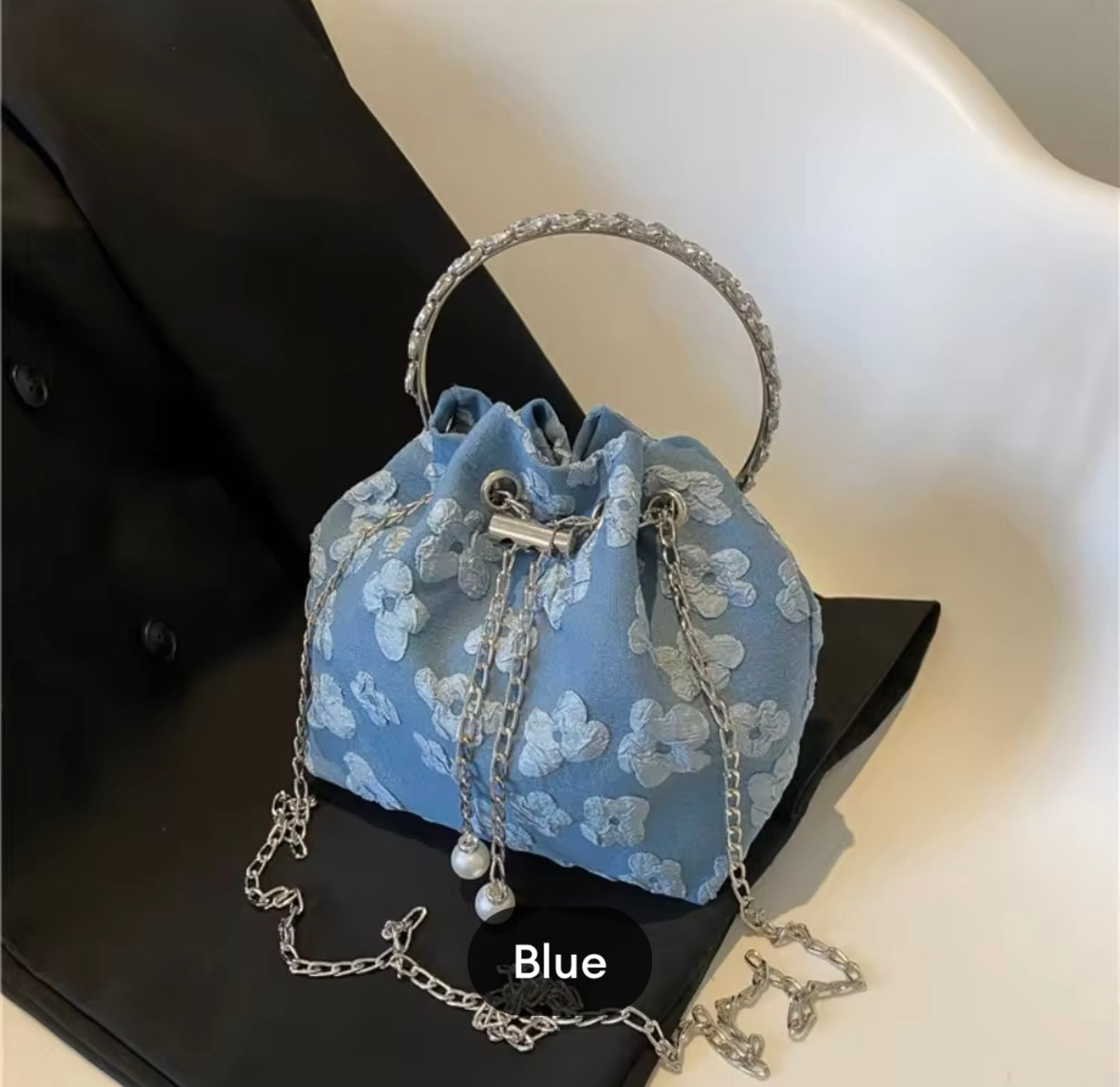 Korean floral bag