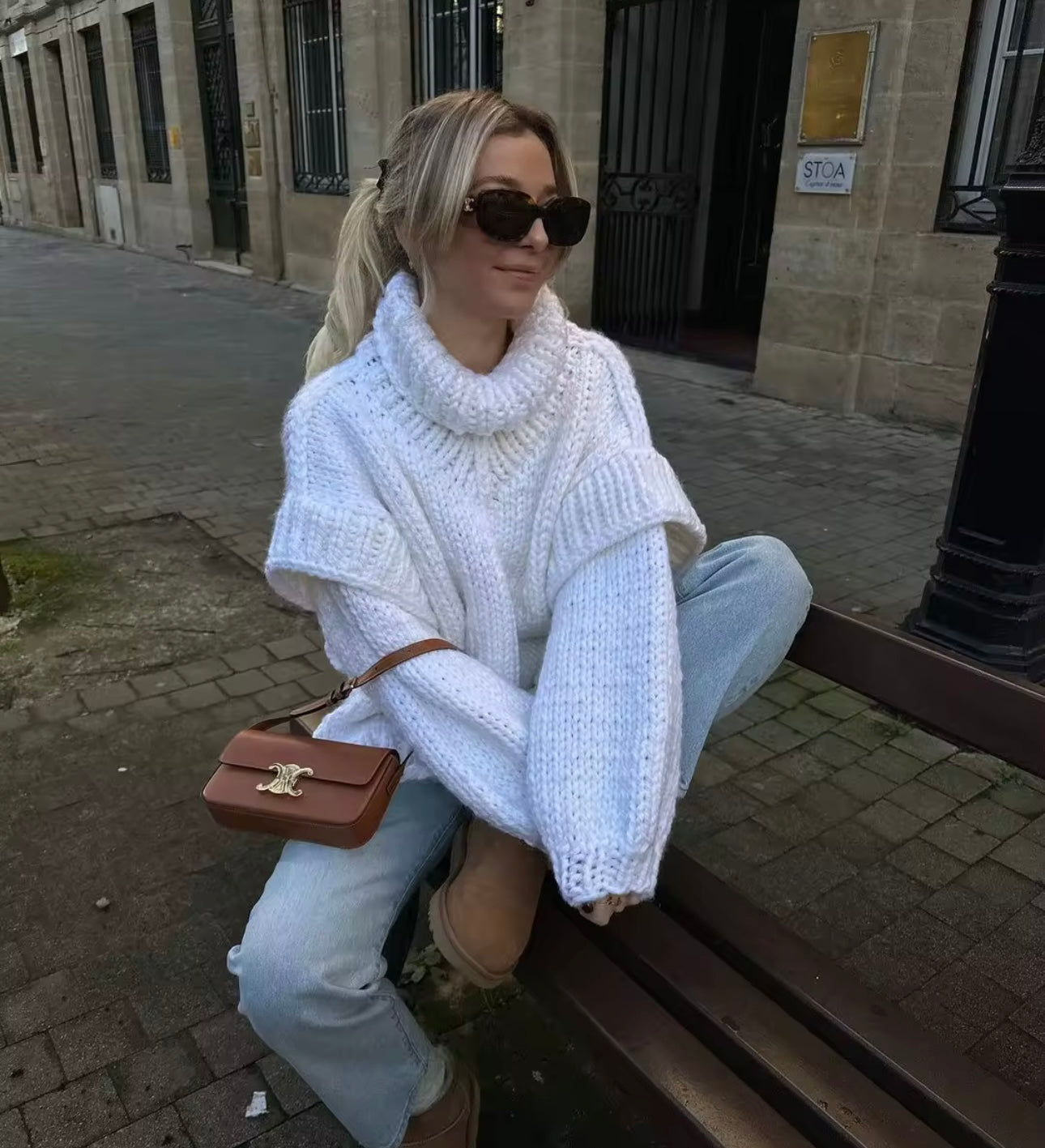 Crochet sweater