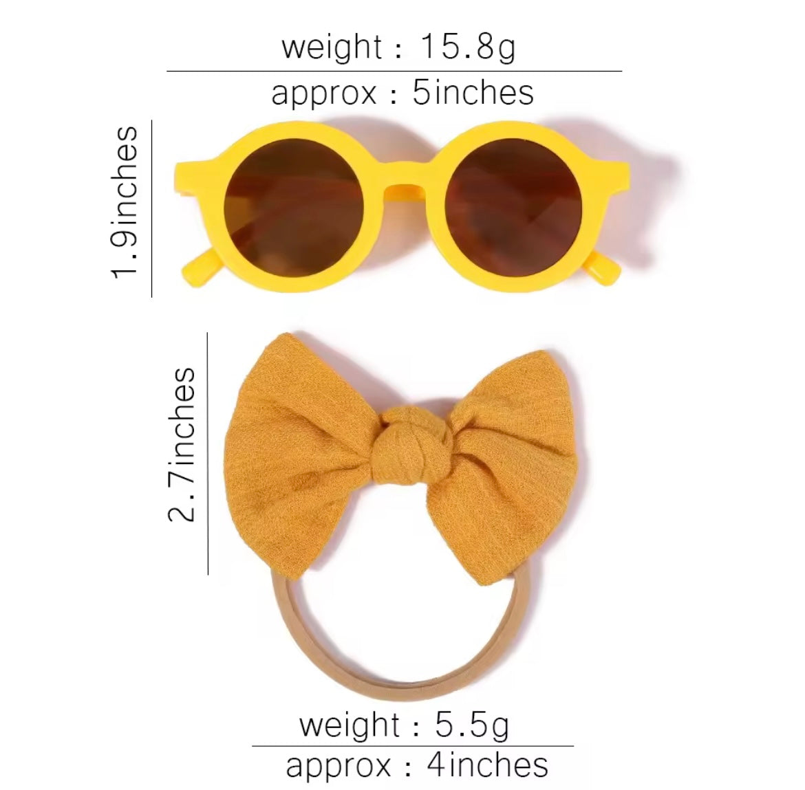 FT2 Sunglass with bow band