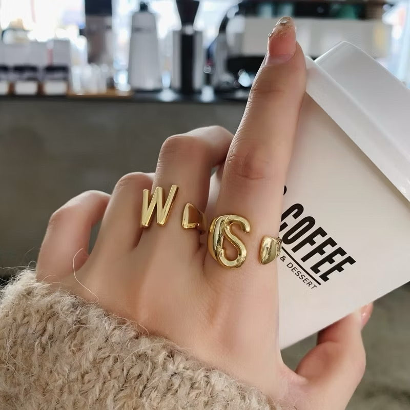 Letter rings
